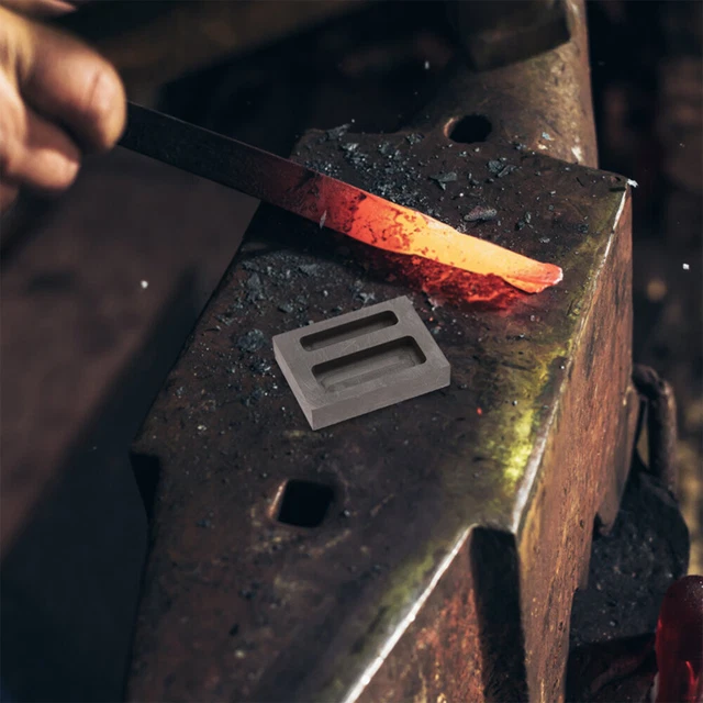 Moule En Graphite Pour Fonte D'or Et Métaux - Neuf - Couleur Noire - Pour Le Raffinage Et Le Moulage