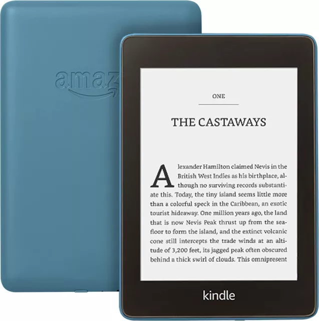 Amazon Kindle Paperwhite NOW Waterproof 6" 10th Generation 32GB—with Ads Blue