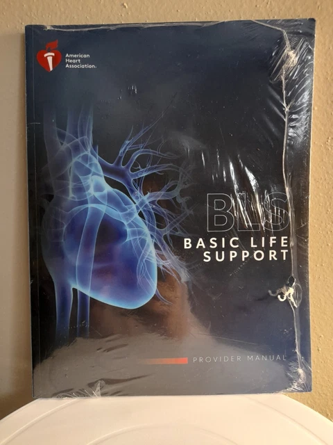 NEW 2020 AHA BLS Basic Life Support CPR AED Healthcare Provider Manual ...