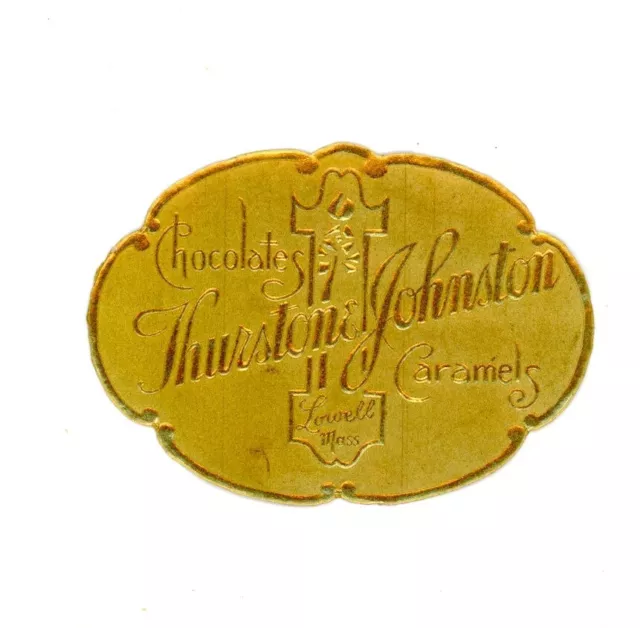 1920's-30's Thurston & Johnston Chocolate Candy Label F103E