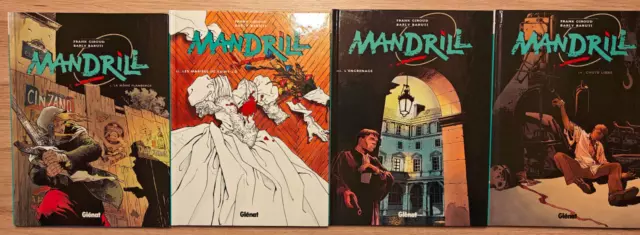 Lot de bandes dessinées "Mandrill"