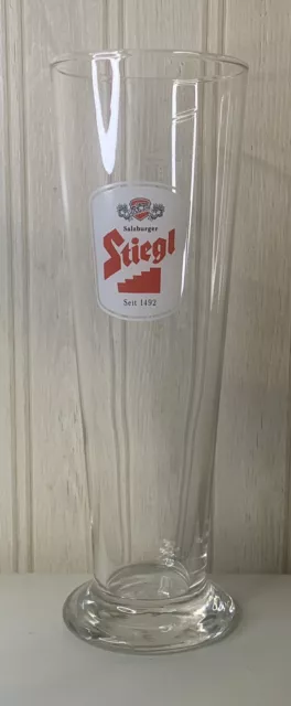 Mäser 0,3l Salzburger Stiegl Pilsner Beer Glass