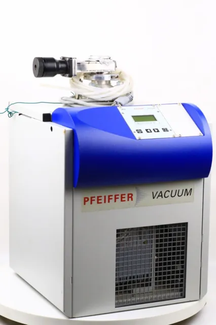 Pfeiffer Vacuum Tsh 071 Turbo Cube Drag Pumping Station Pm S05 05 000 W/Gate Val