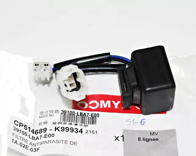 New Oem Kymco Filtre Antiparasite De Ventilateur Kxr 250 / Maxxer 250