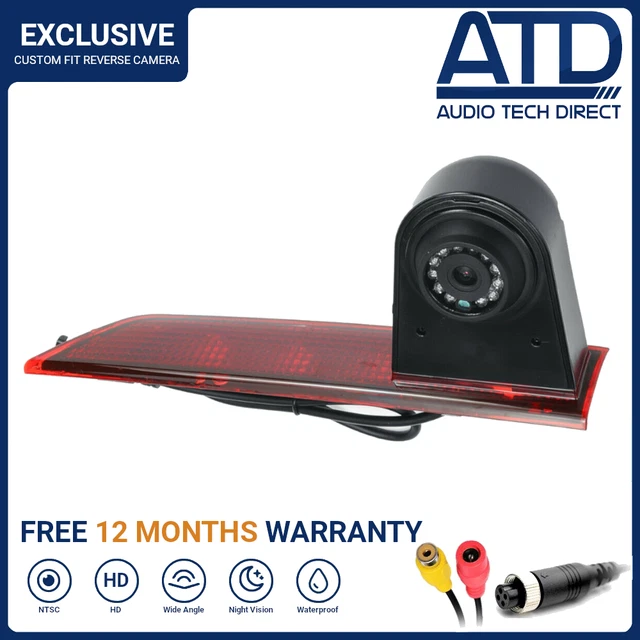 REVERSE CAMERA FOR Ford Transit Custom Mk1 Brake Light Rear Fit 700HD ...