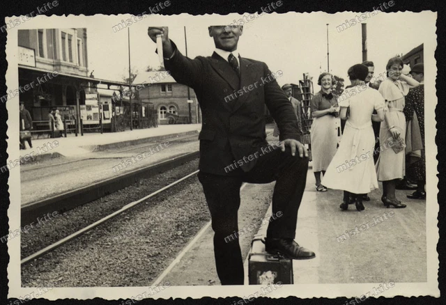 Crailsheim-Bahnhof-Eisenbahn-Personenzug-Abfahrt-Abschied-1930er Jahre-6