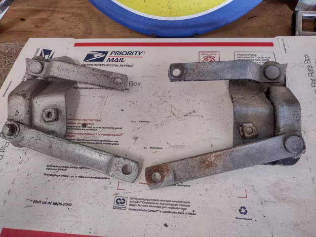 1947-55 Chevy Truck Hood Hinge Set Lh Rh Oem 1955 Gmc Nice Cond 1947-55 Chevy Truck Hood Hinge Set Lh Rh Oem 1955 Gmc Nice Cond