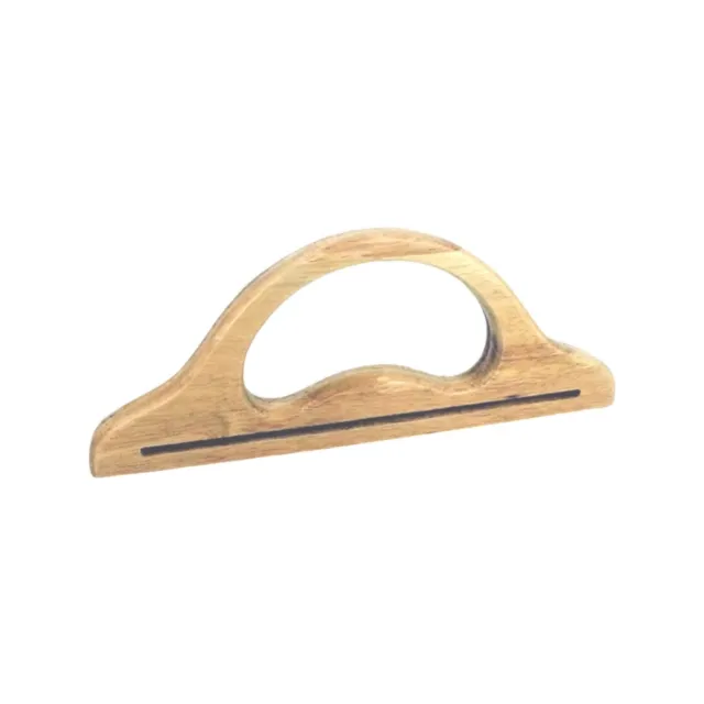 Wooden Bag Handles, Large Pair of Wood  D Shaped making bags Craft , Sewing BH10