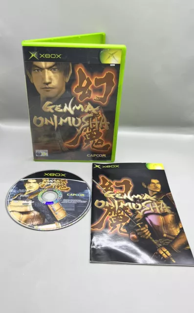 Genma Onimusha Xbox Microsoft PAL/UK Capcom Complete with Manual