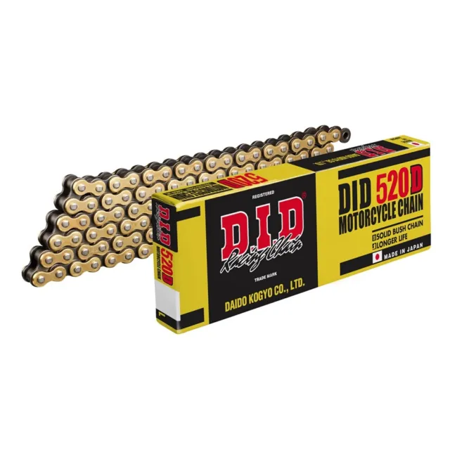 Did Standard Gold & Black Motocross Enduro Drive Chain 520 x 120L