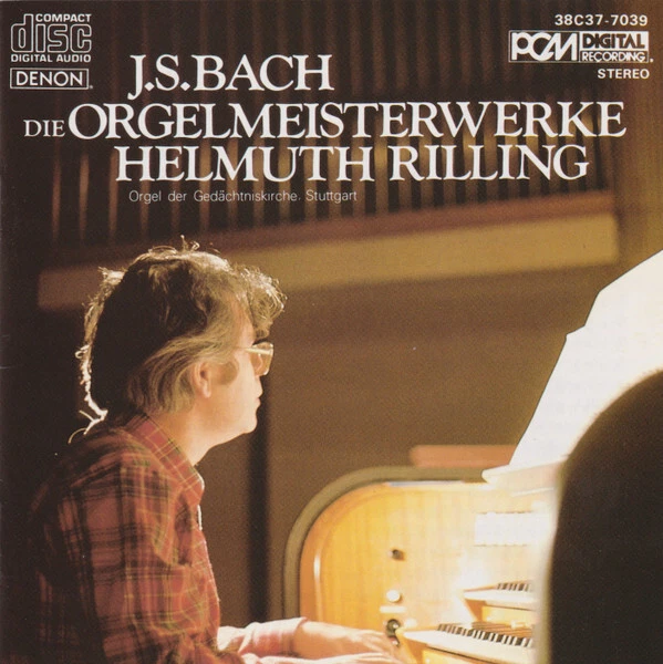 JOHANN SEBASTIAN BACH, Helmuth Rilling - Die Orgelmeisterwerke (CD ...