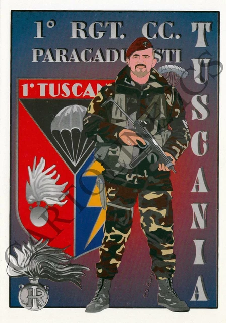 1° REGGIMENTO CARABINIERI paracadutisti Tuscania EUR 1,30 PicClick FR