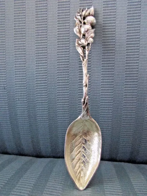GORHAM Citrus ORANGE Spoon 1891 AESTHETIC No. 38 STERLING SILVER .925 FIGURAL