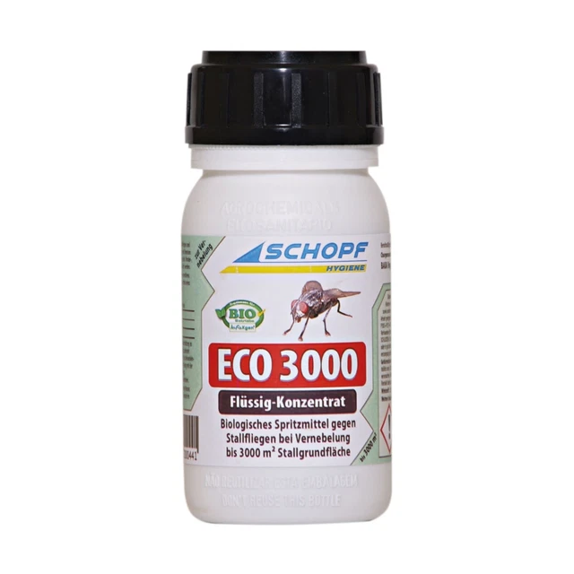 Schopf ECO 3000 Spritzmittel gegen Fliegen 250 ml Sofortwirkung biologisch Stall
