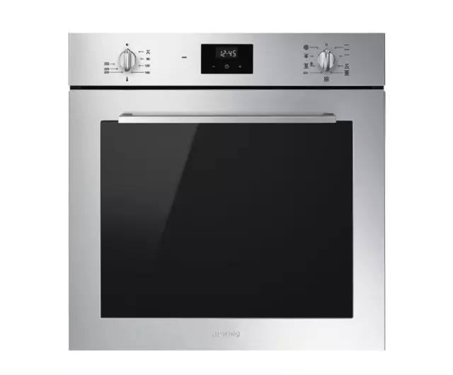 SMEG SF6400TVX Four Attisé 60 CM Inox 8 Fonctions 70 L Classe A