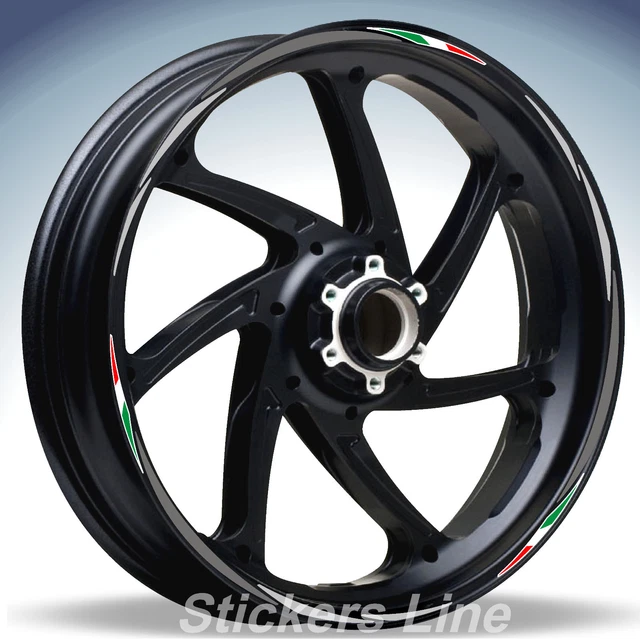 Autocollants Pour Jantes De Moto SHYYBD - Kit Pour BMW R 1200/1250 GS, F 650/750 GS, G 310 GS (couleur 4) - 8