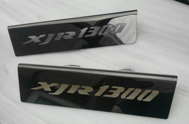 Polished Stainless Steel Engine Head Covers For Yamaha XJR1200 4RB2 1996 – Mirror Shine