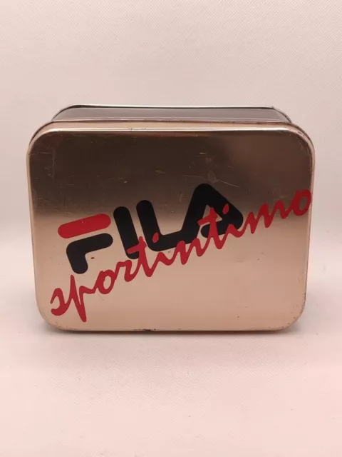 Box | Contenitore in Latta '90 | FILA Sportintimo | VINTAGE