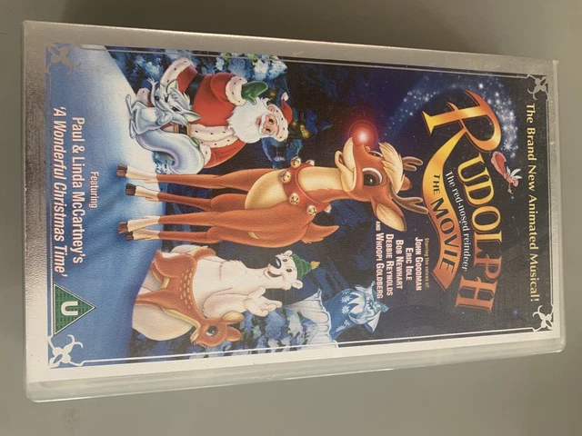 RUDOLPH THE RED-NOSED Reindeer The Movie - Vhs Video - Christmas ...