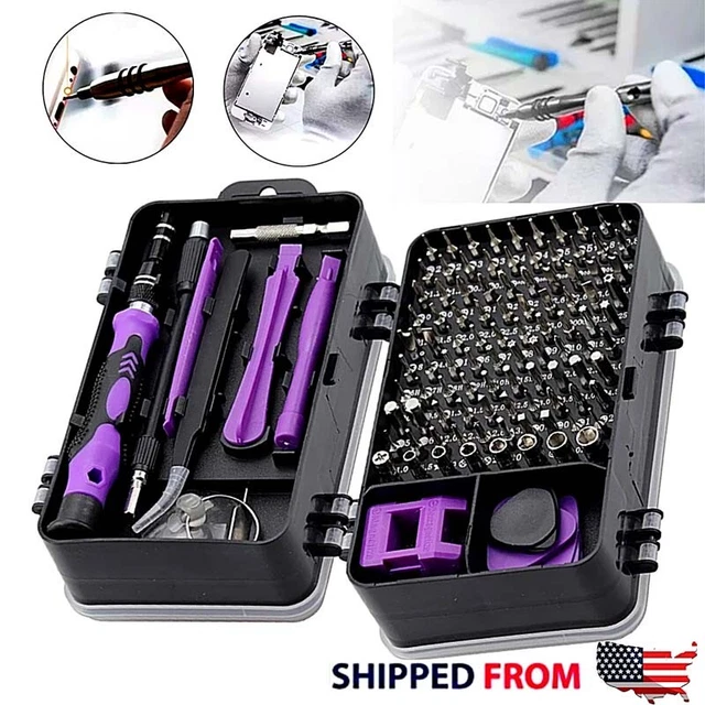 115-in-1 Magnetic Precision Screwdriver Set PC Phone Electronics Repair Tool Kit
