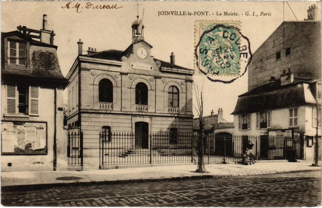 CPA AK Joinville le Pont La Mairie FRANCE (1283435)