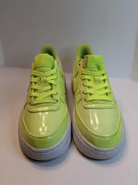 🏀 Size 7 Nike Air Force 1 '07 LV8 UV Volt/White Lime Green Y2K Retro Bright
