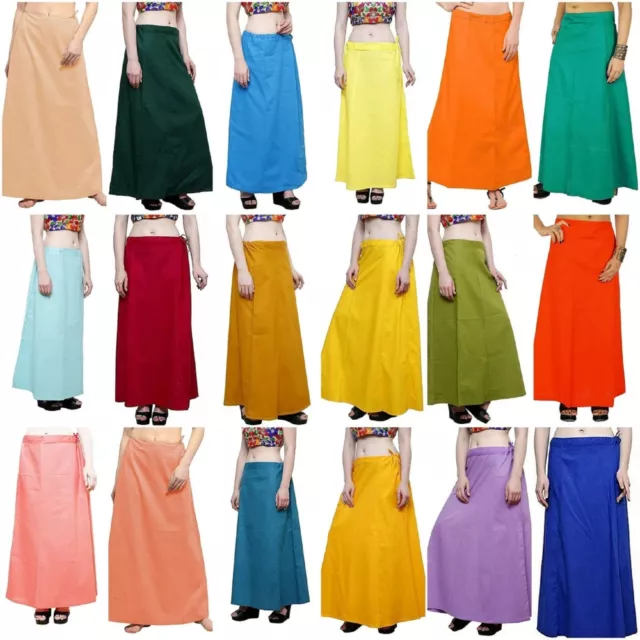 Sari (Saree) Petticoats - All Sizes - Underskirts For Sari's