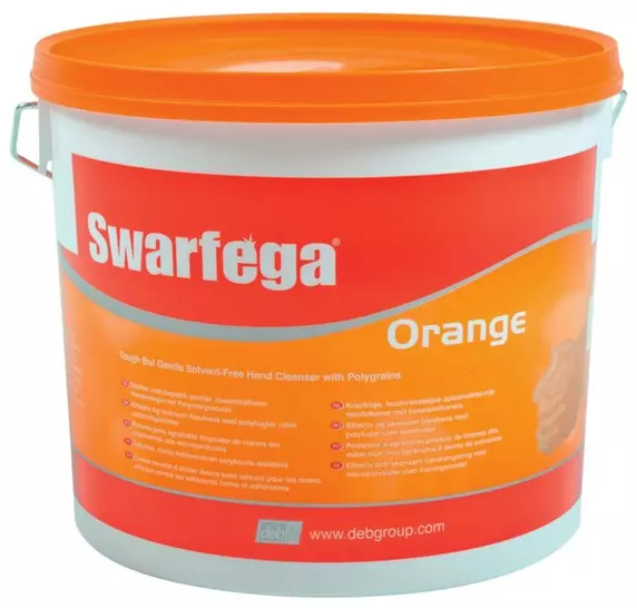 2 x SWARFEGA Orange - Heavy Duty Hand Cleaner - (15 Litre Tub) - DEB75x2