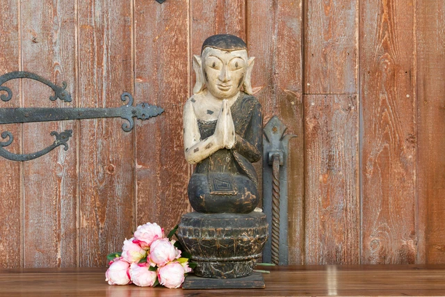 Namaste Mudra Burmese Buddha