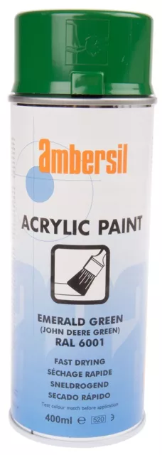 1 pcs - Ambersil 400ml Green Gloss Spray Paint