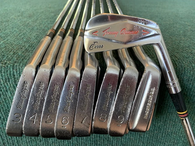 Jeu De Fers De Golf MacGregor Tourney PT4 1959 - 3 à 9 - Droitier, Acier Léger - Occasion Vintage