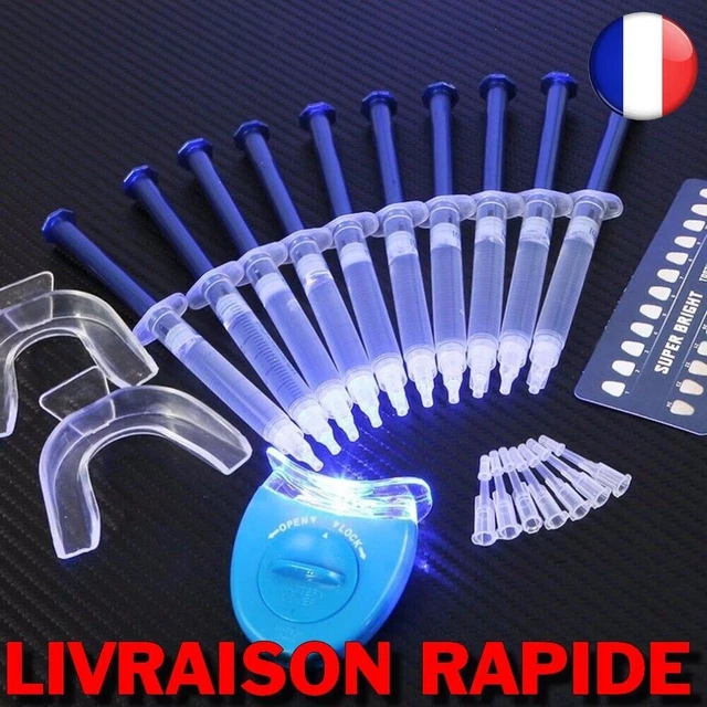 Kit de blanqueamiento dental, luz de Gel Dental, blanqueamiento de peróxido...