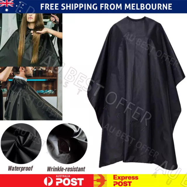 Professional Hair Cutting Capes Salon Barber Apron Hairdressing Cloth Gown AU