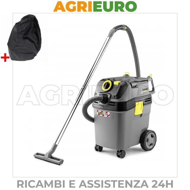 Aspiratore solidi/liquidi Karcher Pro NT 40/1 Ap L -Capacità 40lt -Potenza 1380W
