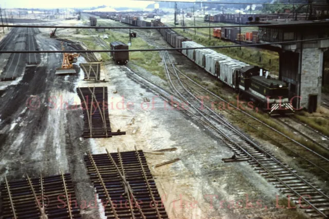 Southern SOU Inman Yard Construction - Eight Original Slides Atlanta 1956 - 58