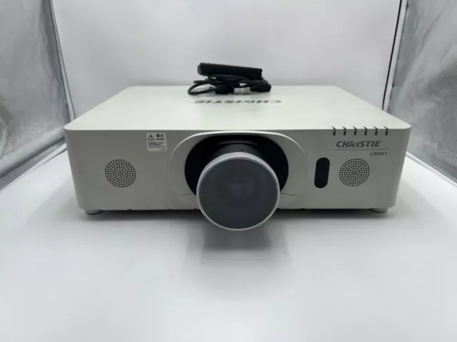 The Christie LW401 Projector With SL-712 Short Throw Lens- Preowned