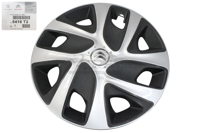 Cappuccio Ruota Originale Citroen Rembrandt 16 pollici C3 III 5416T2 1pz