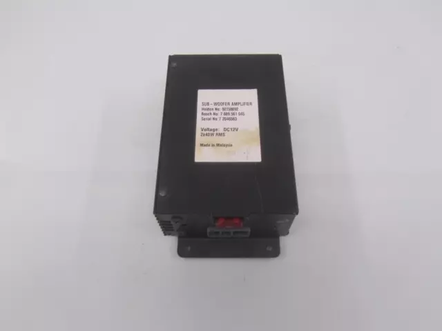 08 09 PONTIAC G8 A/V Equipment amplifier 92158092 amp steroeo radio