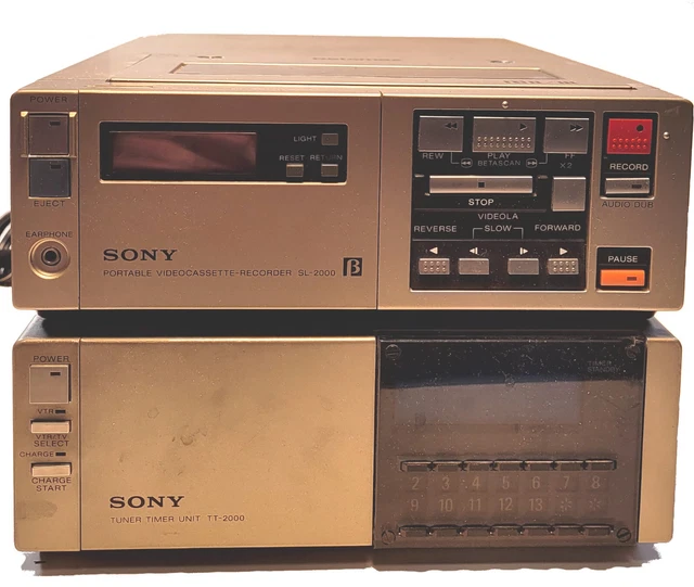 =Sony Betamax SL-2000 * Untested - Used*  - For repair or parts