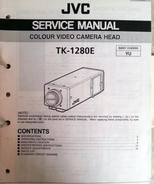 JVC TK-1280E Service Manual
