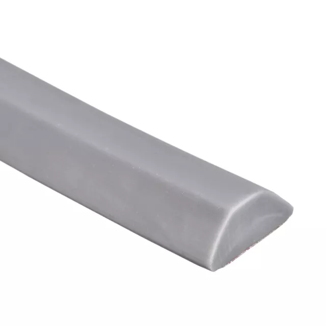 39.37"x1.02"x0.47" Collapsible Shower Water Barrier for Kitchen, Grey