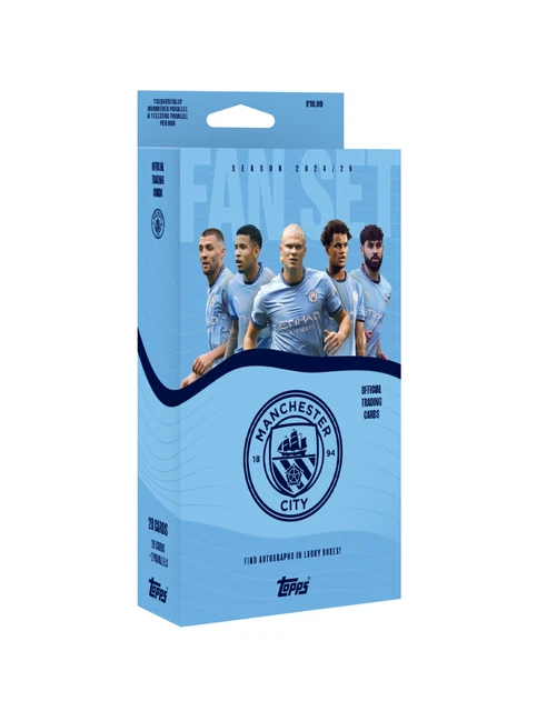 2024-25 Topps Soccer Manchester City Fan Set main image 0