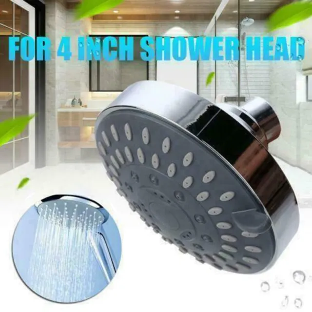 Cabezal de ducha de baño inodoro desmontable cromo montaje en pared pulverizador útil