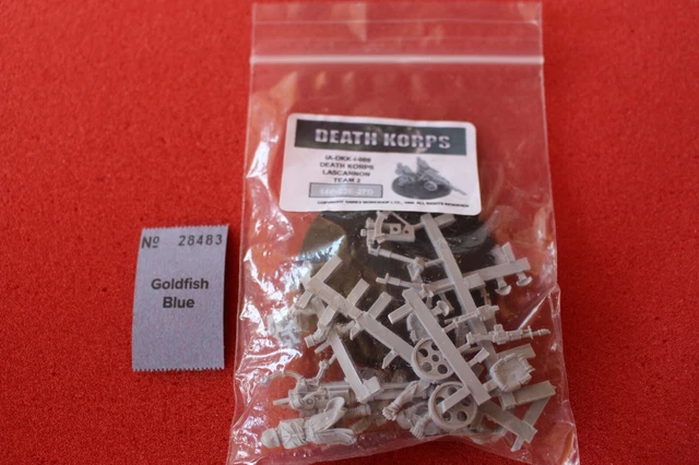 WARHAMMER 40K FORGE World FW Death Korps of Krieg 1 Lascannon Team EUR