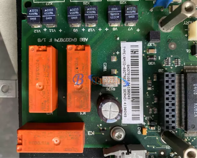 Used One ABB RMIO-02C CPU Power CONTROL BOARD Tested