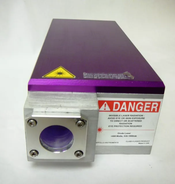 Apollo Instruments Collimated  400-XXX-535nm-1000nm Diode Laser Class 4