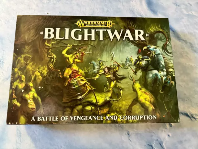 Warhammer Age of Sigmar - Blightwar Battle  - Nurgle Stomcast Box Lot