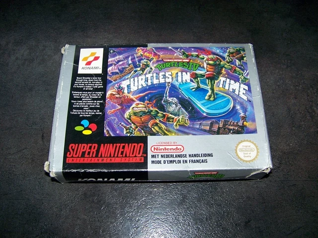 Teenage Mutant Hero Turtles Iv Turtles In Time Super Nintendo