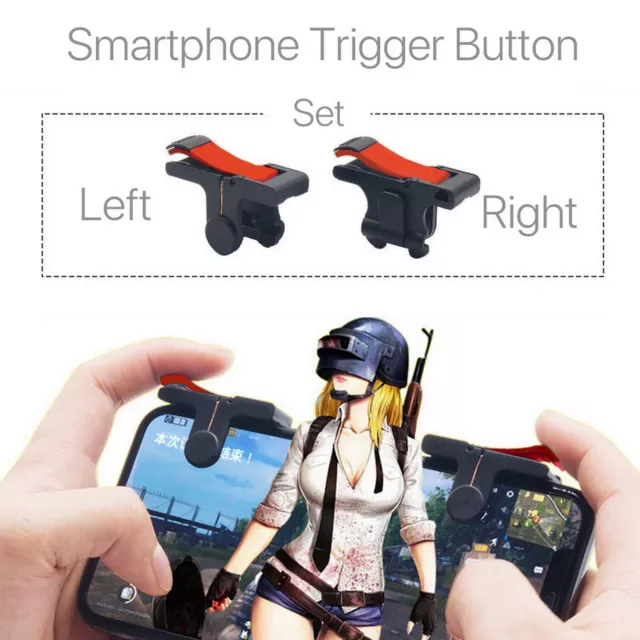 Gaming Trigger L1R1 Mobile Phone Aiming Fire Button Shooter Controller For PUBG 3