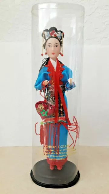 Geisha Girl Figurine Doll Oriental Asian China Chinese Japanese